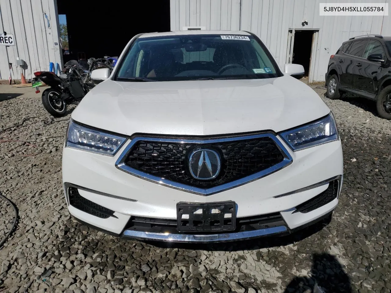 2020 Acura Mdx Technology VIN: 5J8YD4H5XLL055784 Lot: 76736234