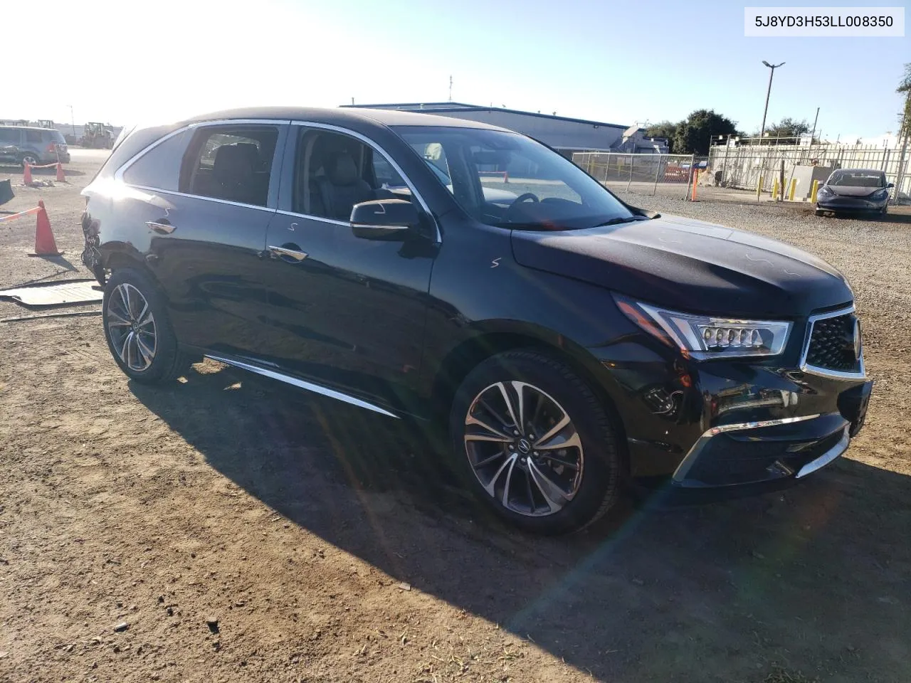 2020 Acura Mdx Technology VIN: 5J8YD3H53LL008350 Lot: 76965344