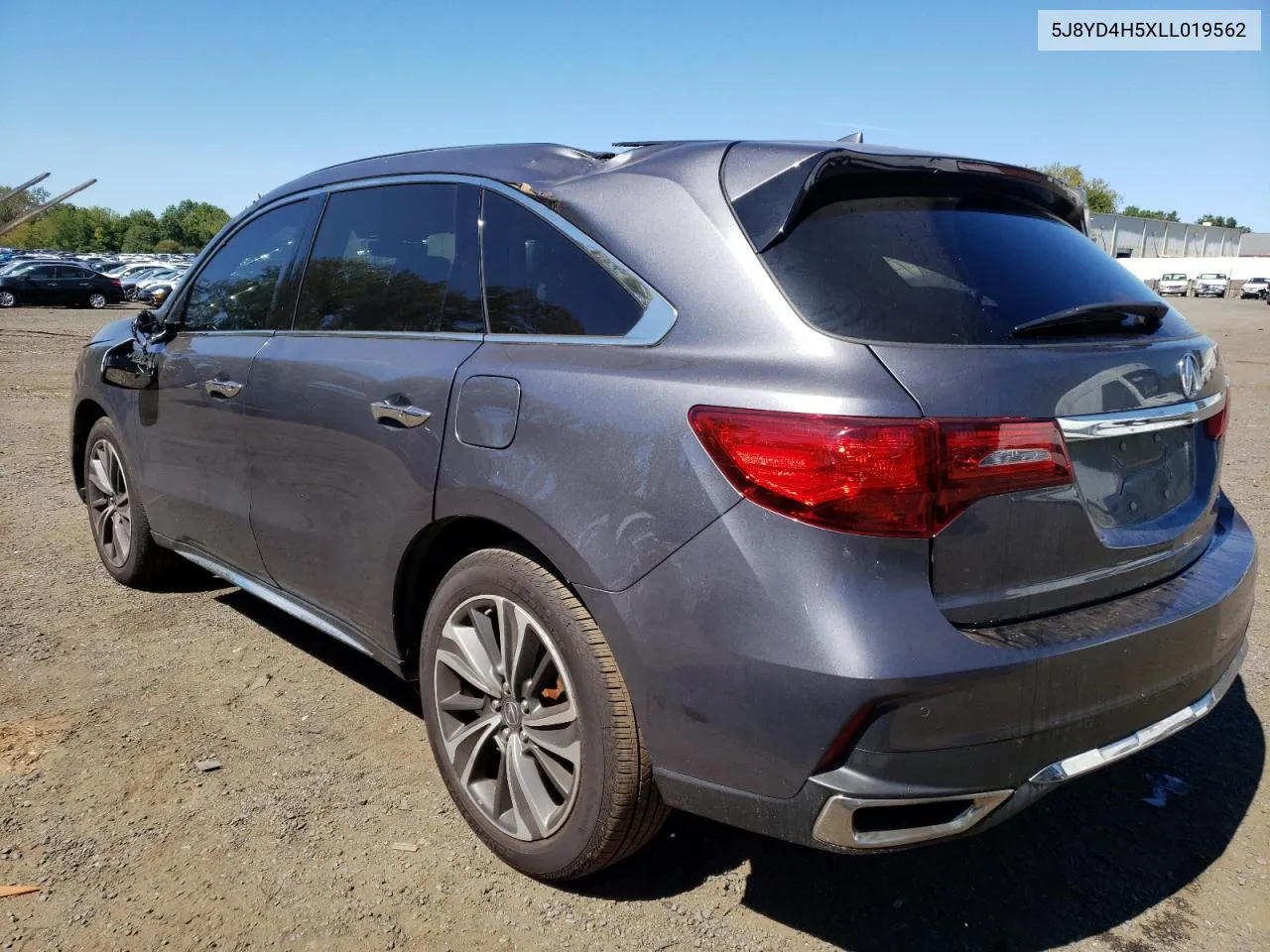 2020 Acura Mdx Technology VIN: 5J8YD4H5XLL019562 Lot: 78360764