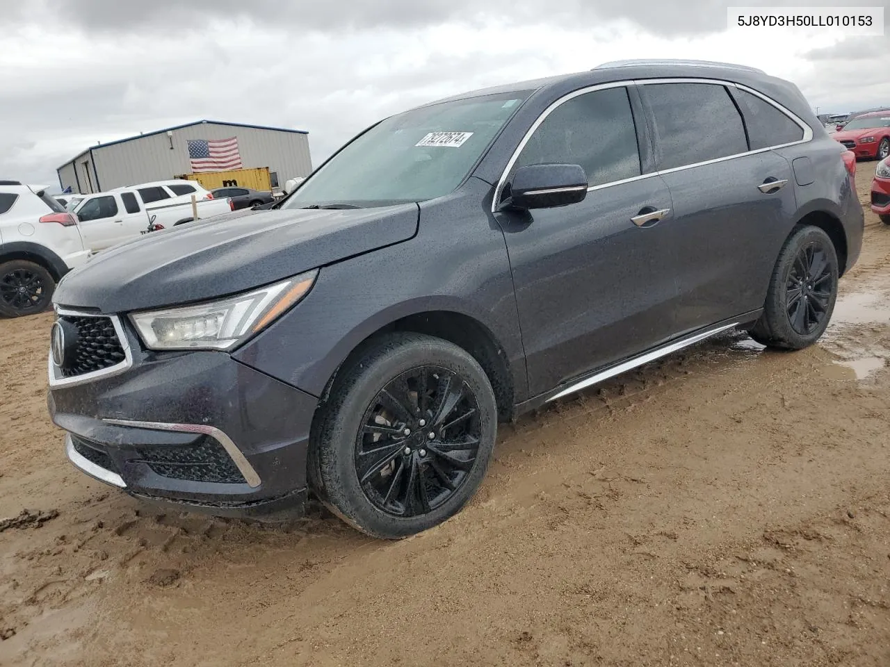 2020 Acura Mdx Technology VIN: 5J8YD3H50LL010153 Lot: 79272674