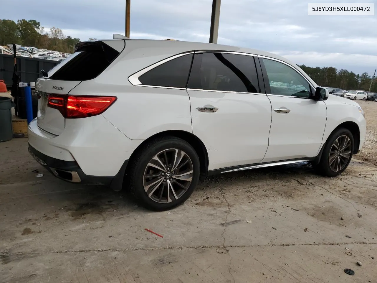 2020 Acura Mdx Technology VIN: 5J8YD3H5XLL000472 Lot: 79424754