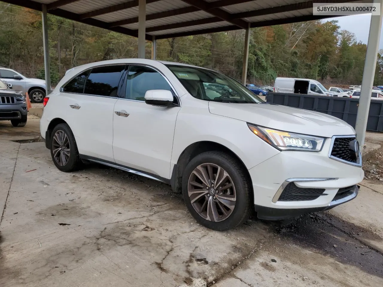 2020 Acura Mdx Technology VIN: 5J8YD3H5XLL000472 Lot: 79424754