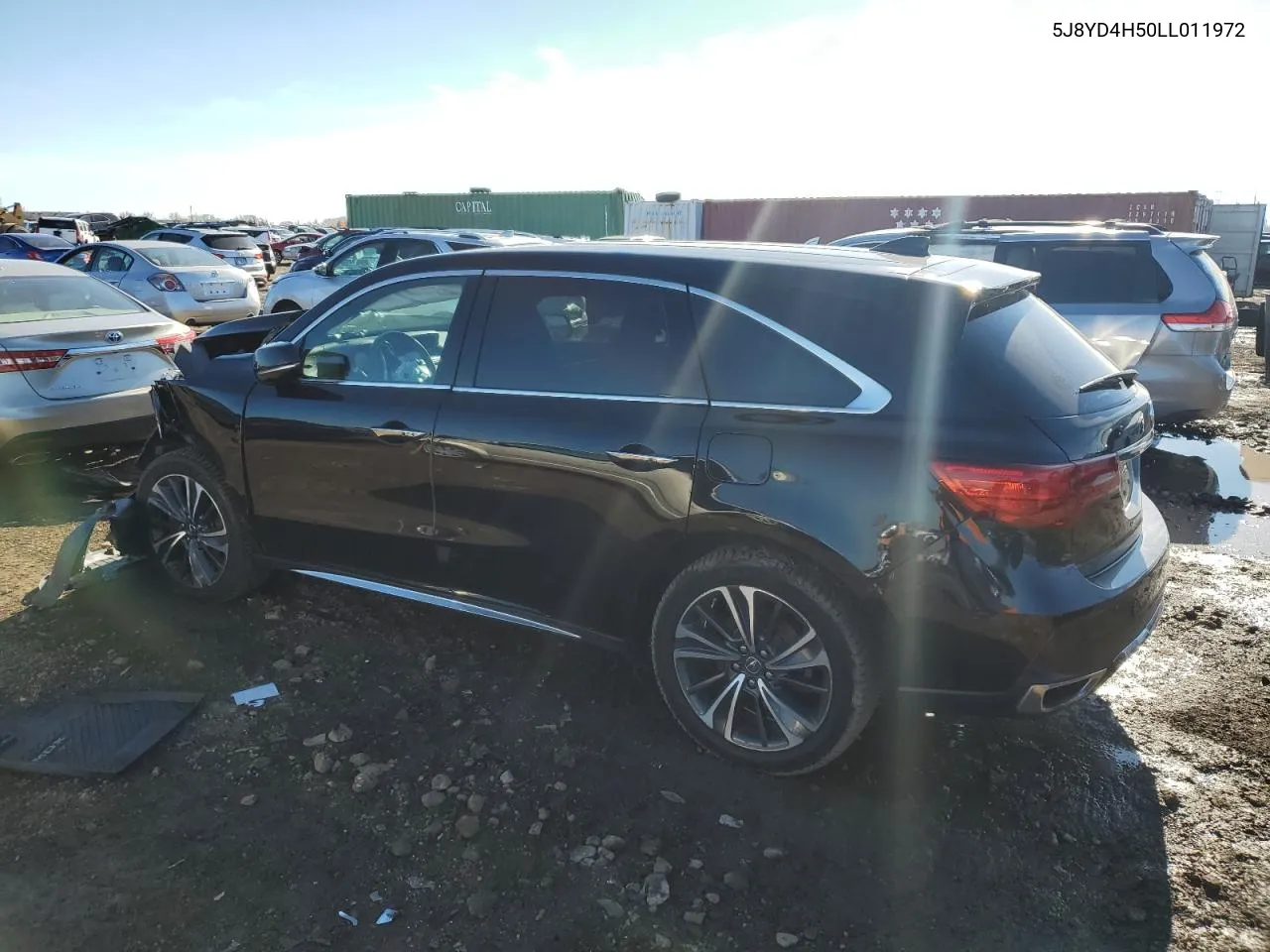 2020 Acura Mdx Technology VIN: 5J8YD4H50LL011972 Lot: 79459084