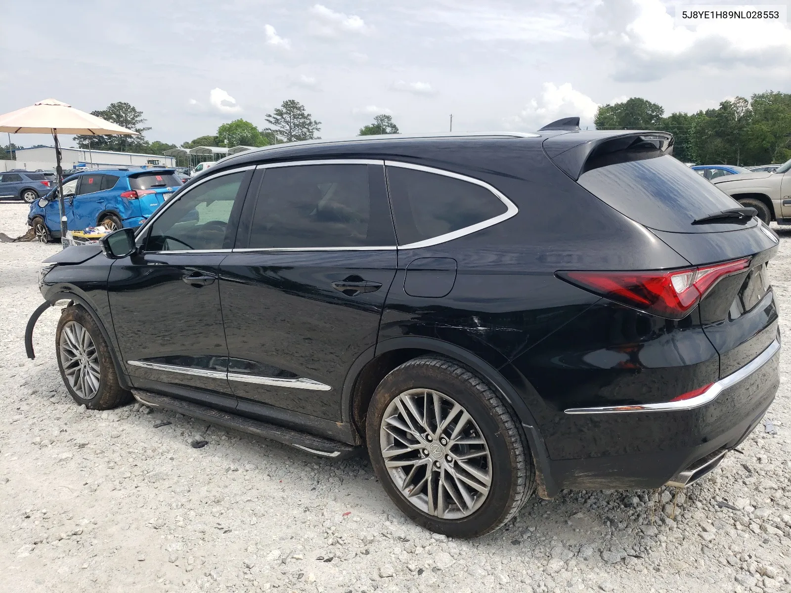 2022 Acura Mdx Advance VIN: 5J8YE1H89NL028553 Lot: 56182424