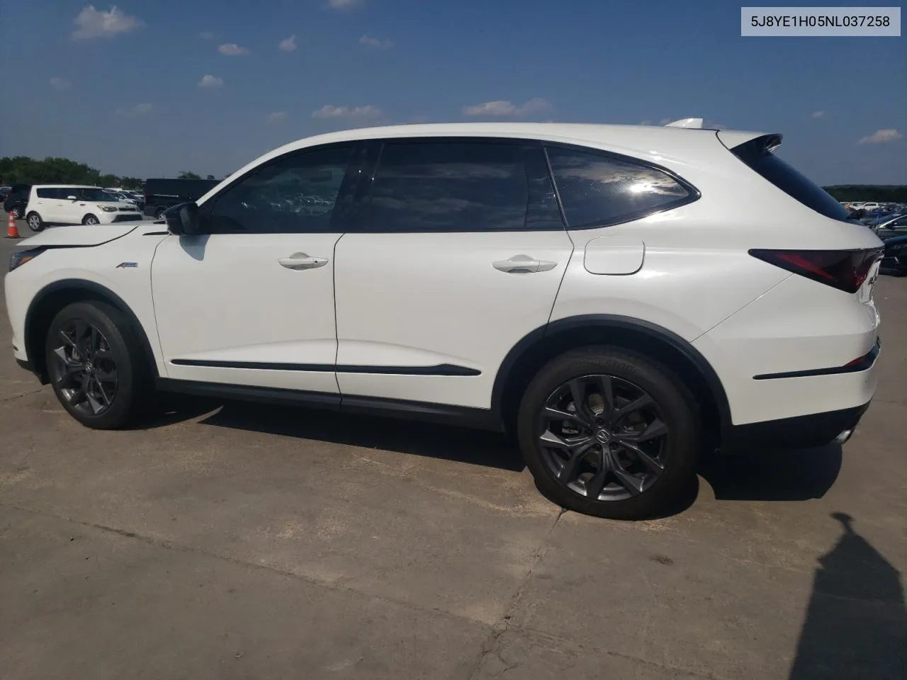 2022 Acura Mdx A-Spec VIN: 5J8YE1H05NL037258 Lot: 59939164