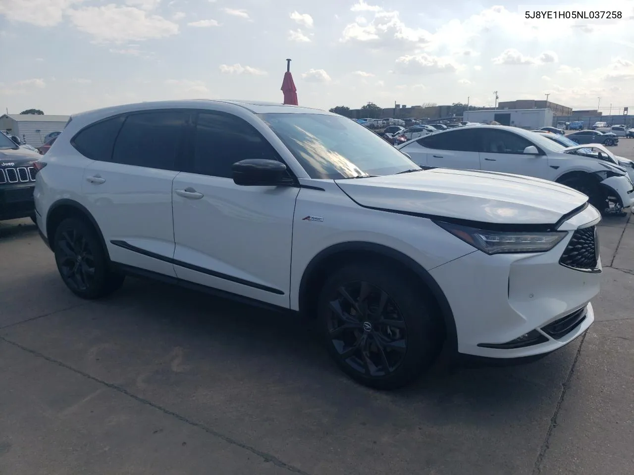 2022 Acura Mdx A-Spec VIN: 5J8YE1H05NL037258 Lot: 59939164