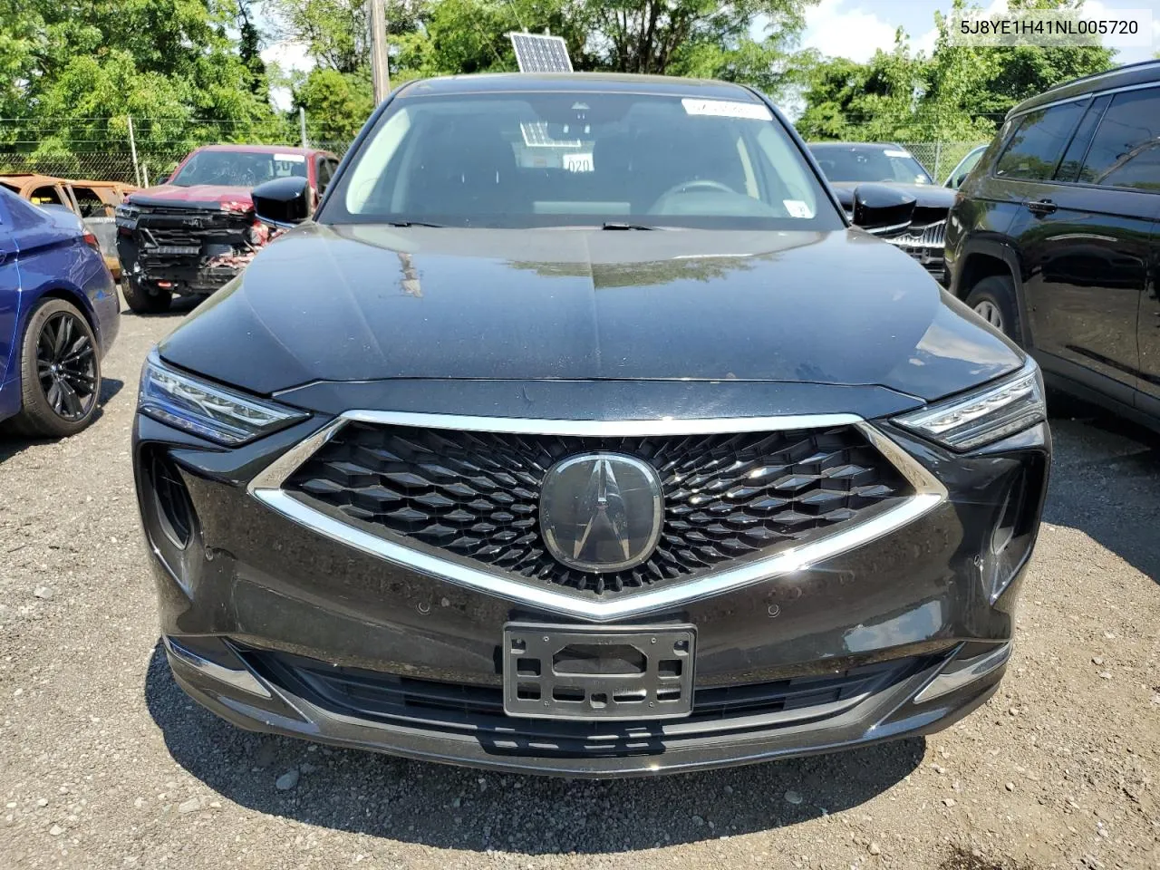 2022 Acura Mdx Technology VIN: 5J8YE1H41NL005720 Lot: 62594864