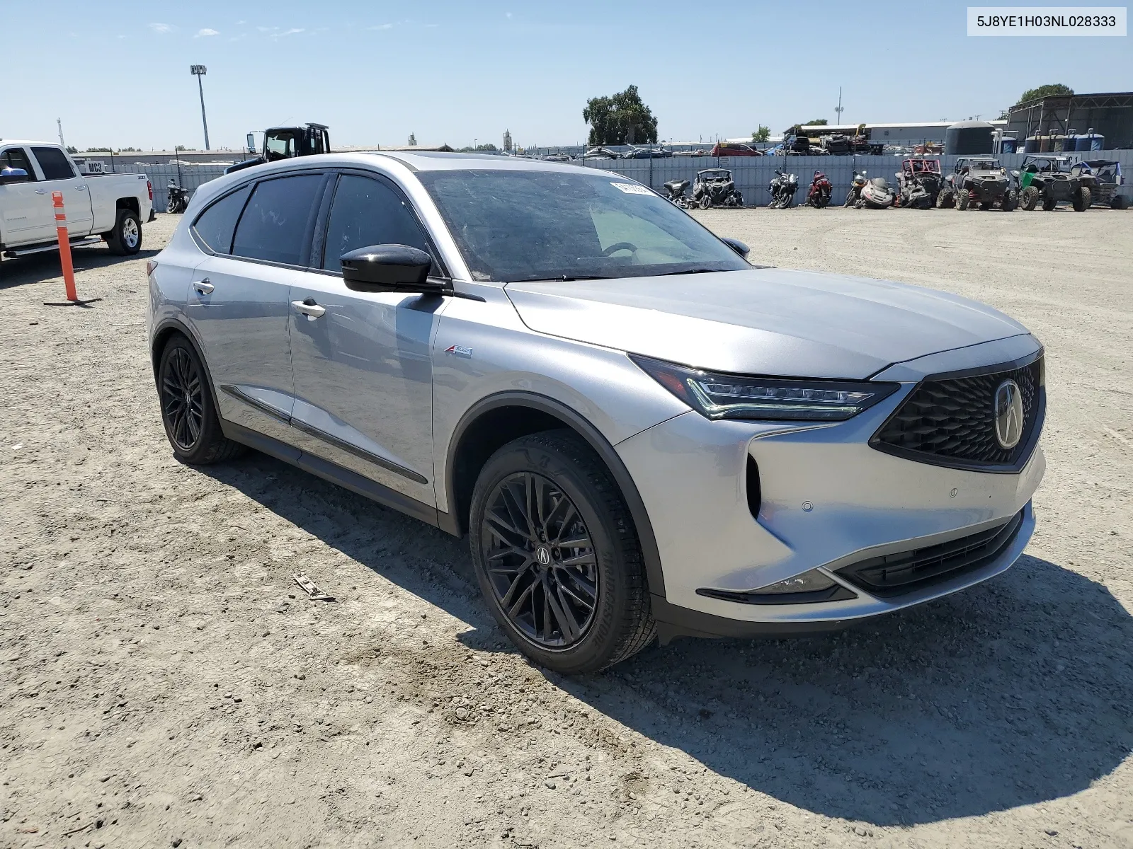 2022 Acura Mdx A-Spec VIN: 5J8YE1H03NL028333 Lot: 64106564