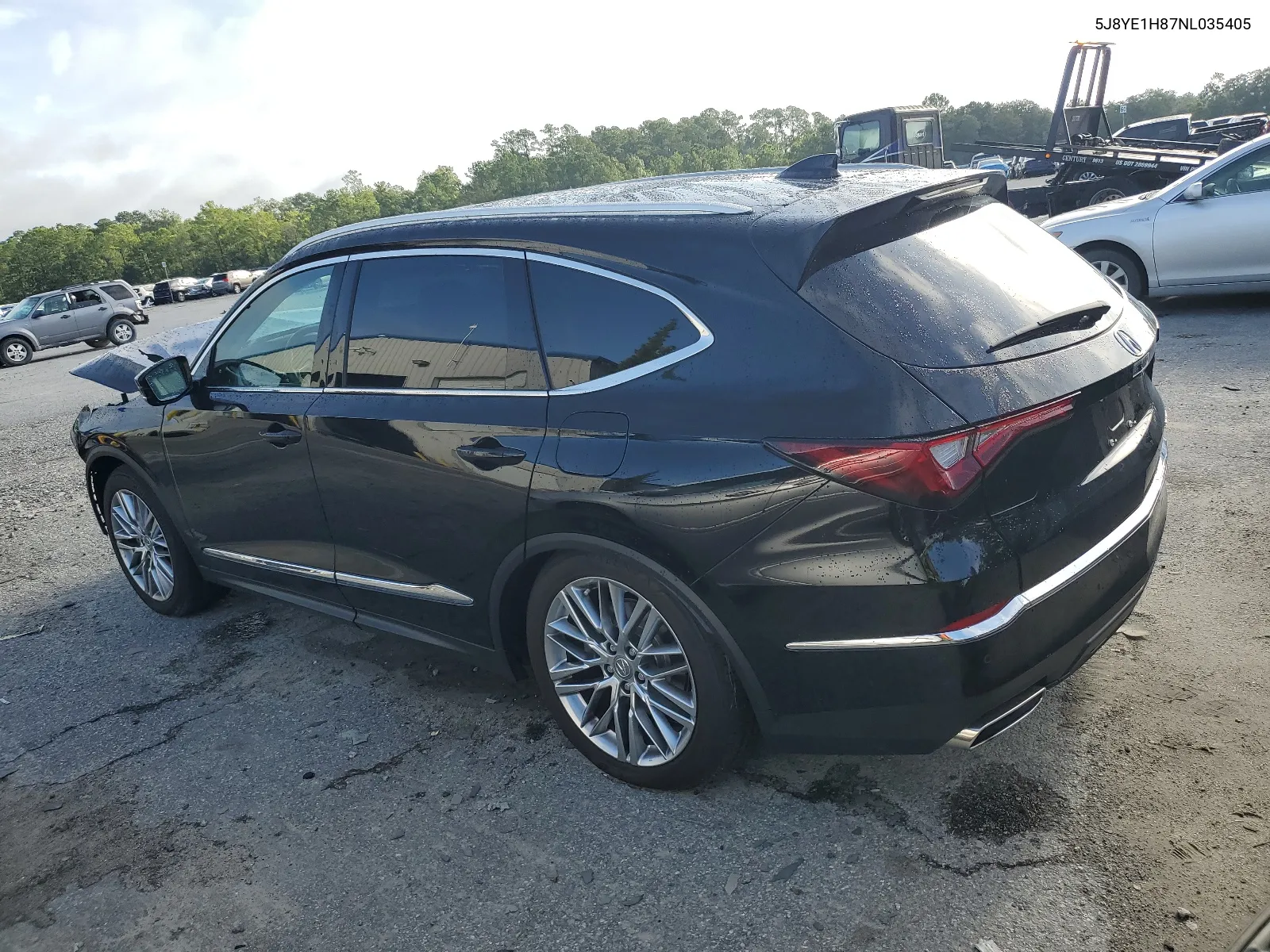 2022 Acura Mdx Advance VIN: 5J8YE1H87NL035405 Lot: 64867334