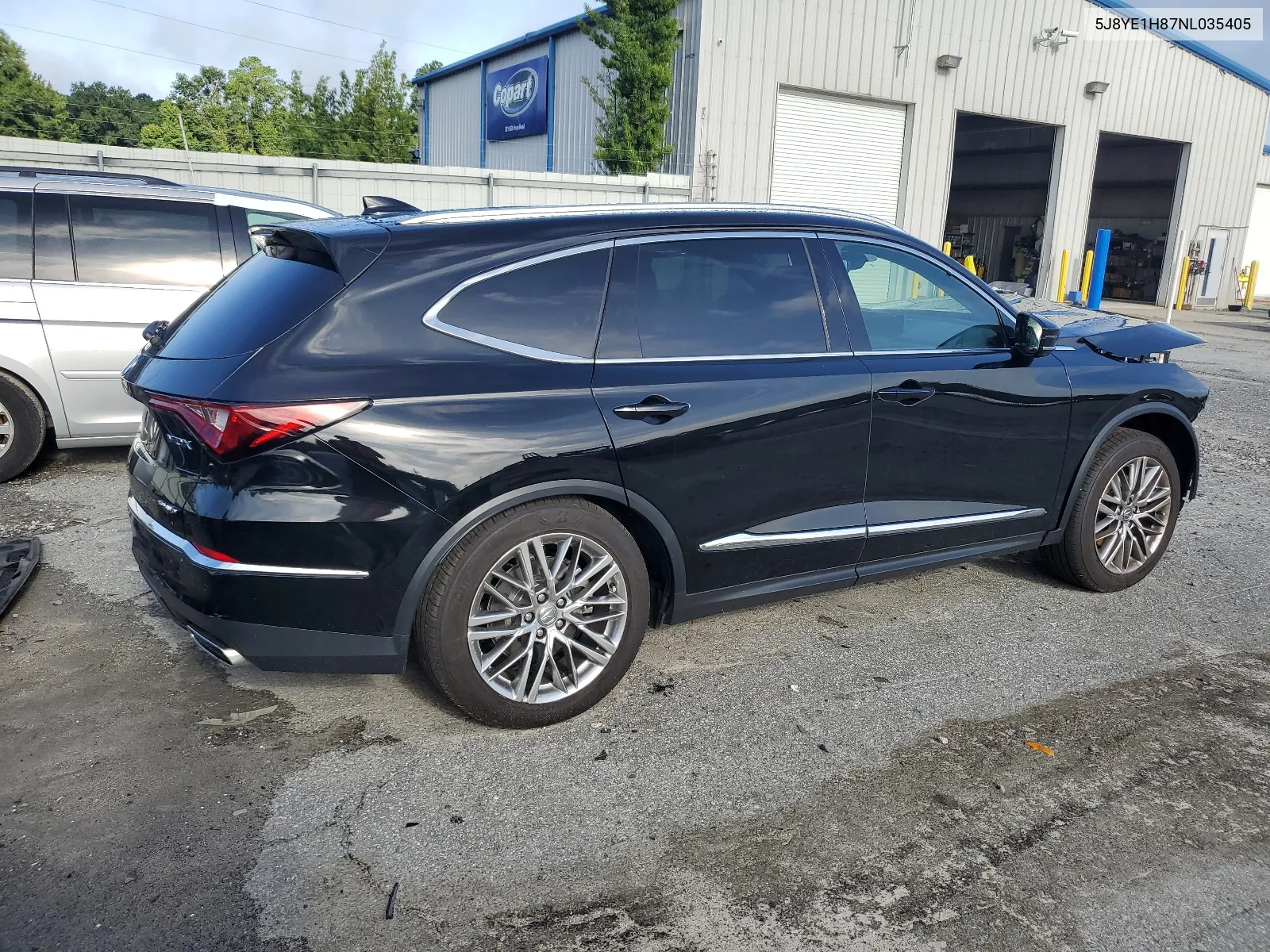 2022 Acura Mdx Advance VIN: 5J8YE1H87NL035405 Lot: 64867334