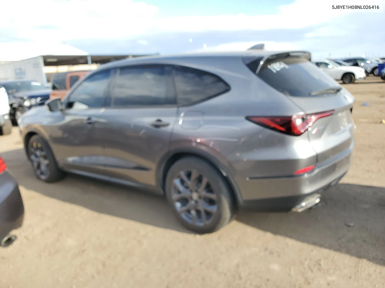 2022 Acura Mdx A-Spec VIN: 5J8YE1H08NL026416 Lot: 66613364