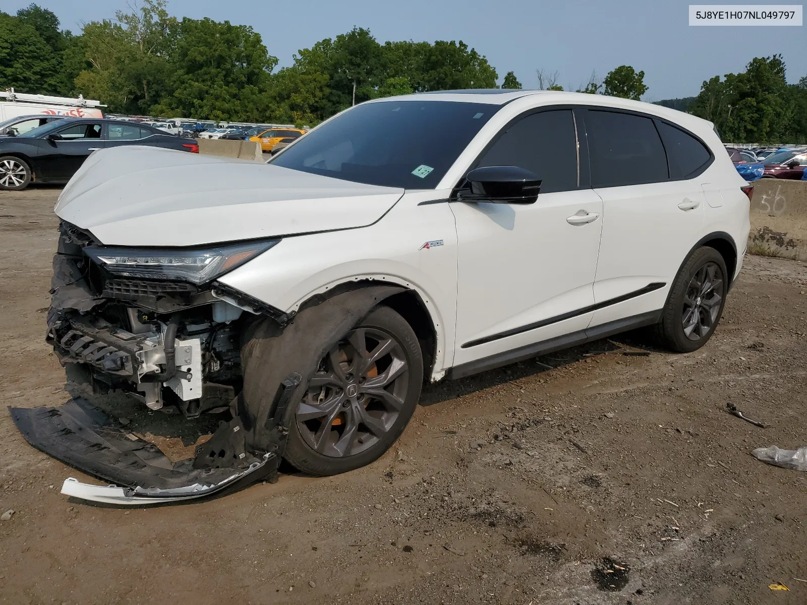 5J8YE1H07NL049797 2022 Acura Mdx A-Spec