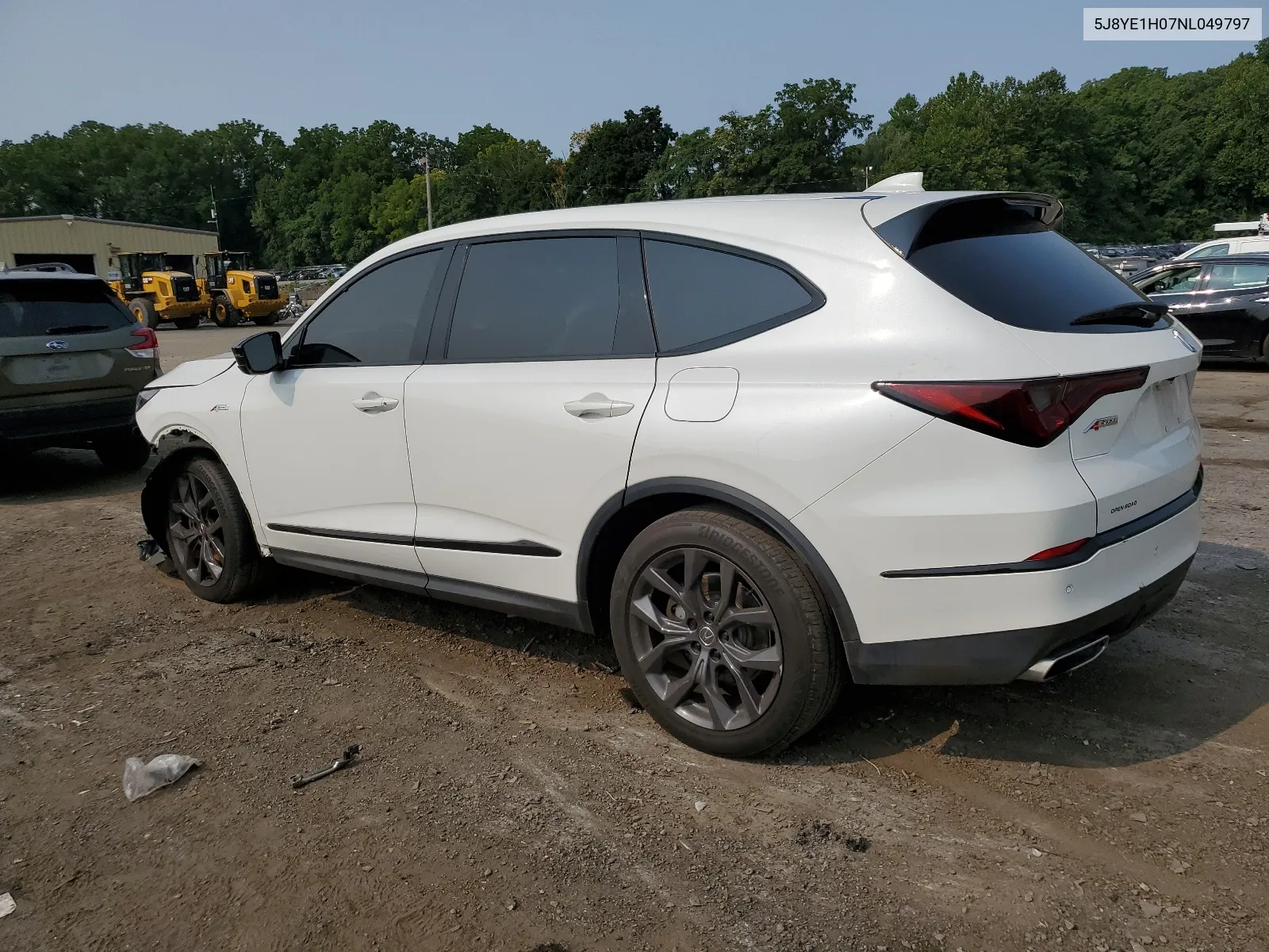 5J8YE1H07NL049797 2022 Acura Mdx A-Spec