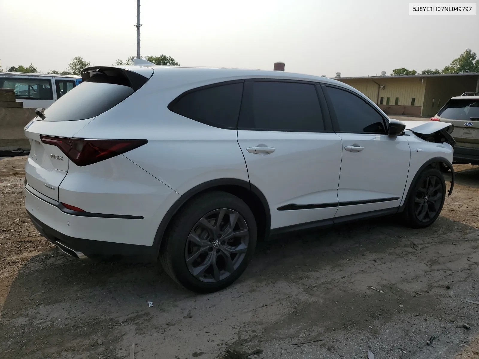 2022 Acura Mdx A-Spec VIN: 5J8YE1H07NL049797 Lot: 66687804