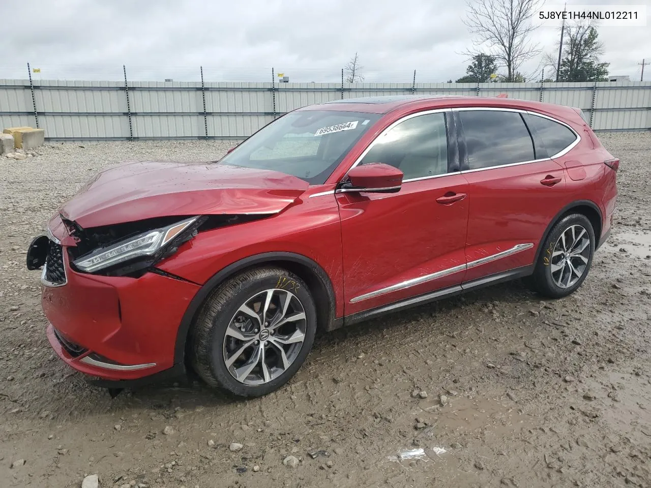 5J8YE1H44NL012211 2022 Acura Mdx Technology