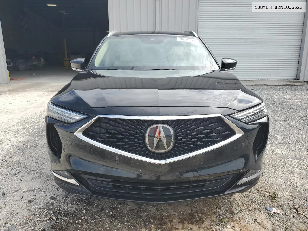 2022 Acura Mdx Advance VIN: 5J8YE1H82NL006622 Lot: 70039374