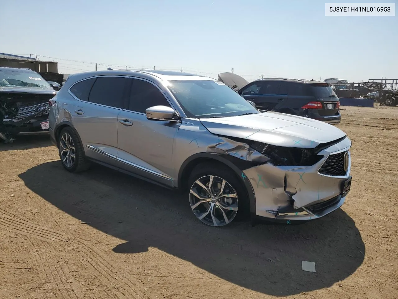 5J8YE1H41NL016958 2022 Acura Mdx Technology