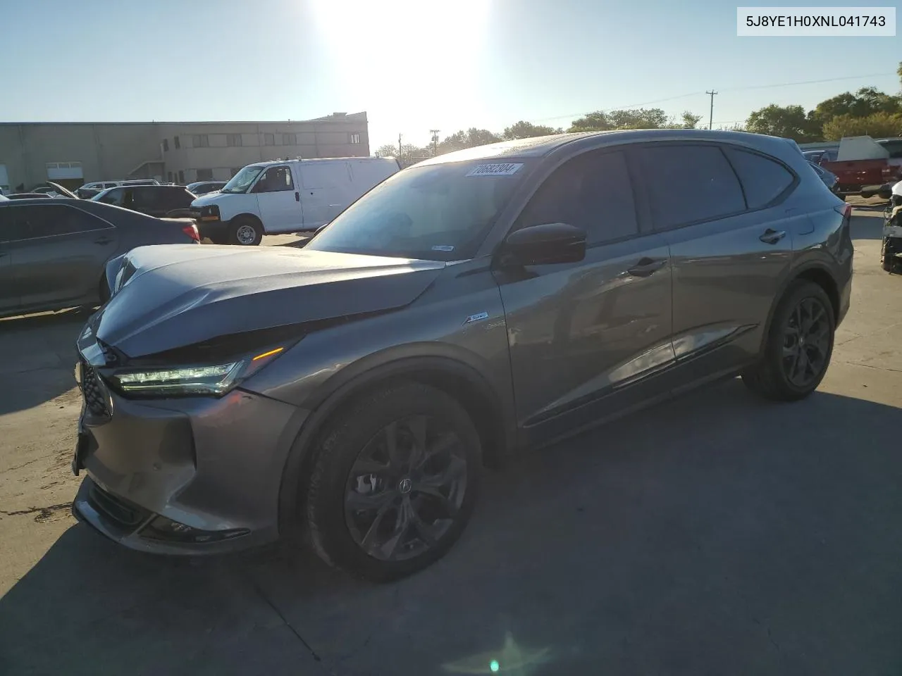 5J8YE1H0XNL041743 2022 Acura Mdx A-Spec