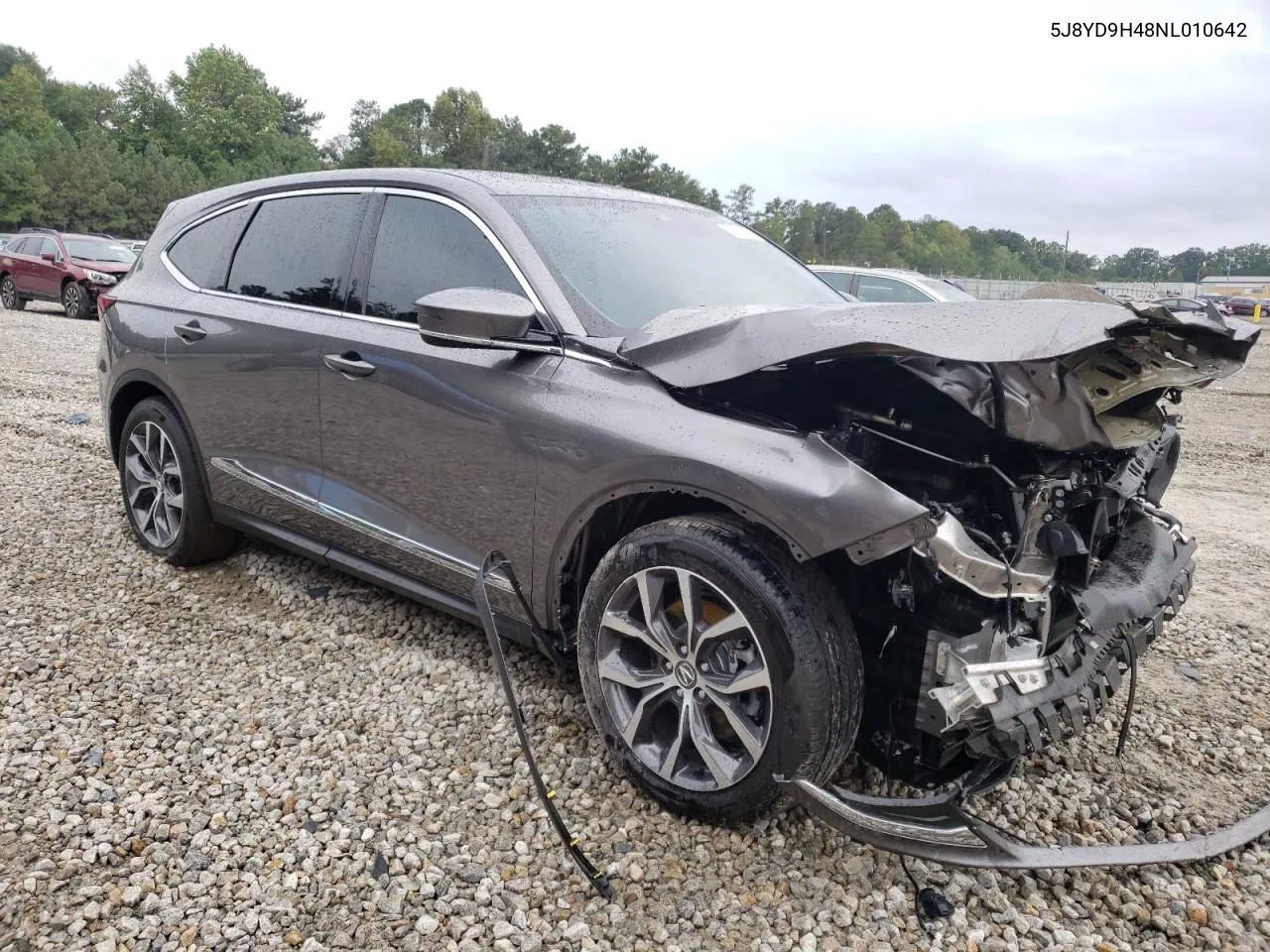 2022 Acura Mdx Technology VIN: 5J8YD9H48NL010642 Lot: 71384434