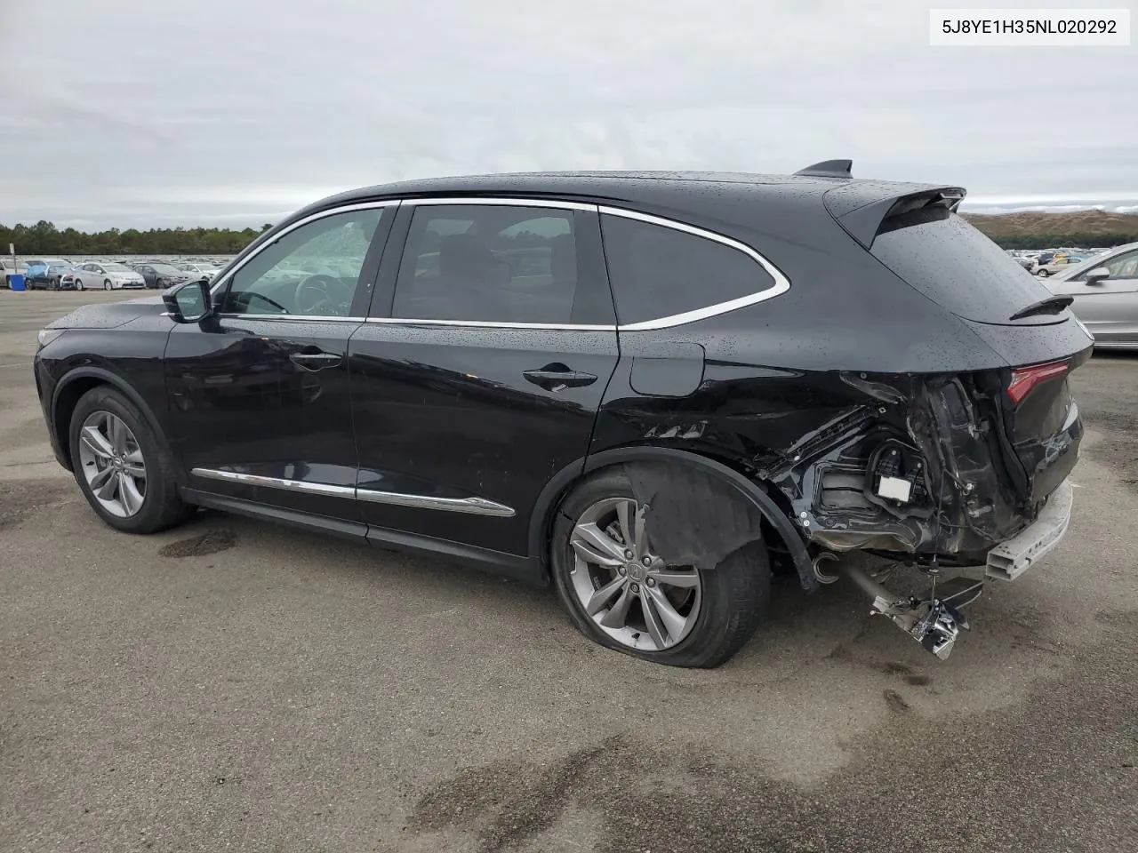 2022 Acura Mdx VIN: 5J8YE1H35NL020292 Lot: 73234234