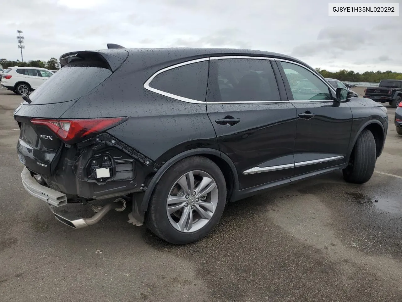 2022 Acura Mdx VIN: 5J8YE1H35NL020292 Lot: 73234234