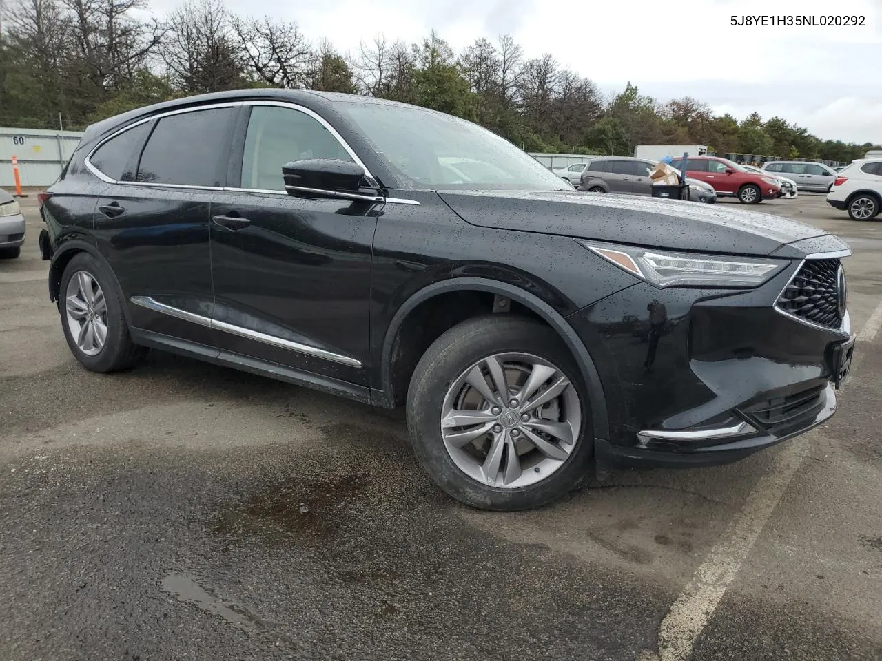 2022 Acura Mdx VIN: 5J8YE1H35NL020292 Lot: 73234234