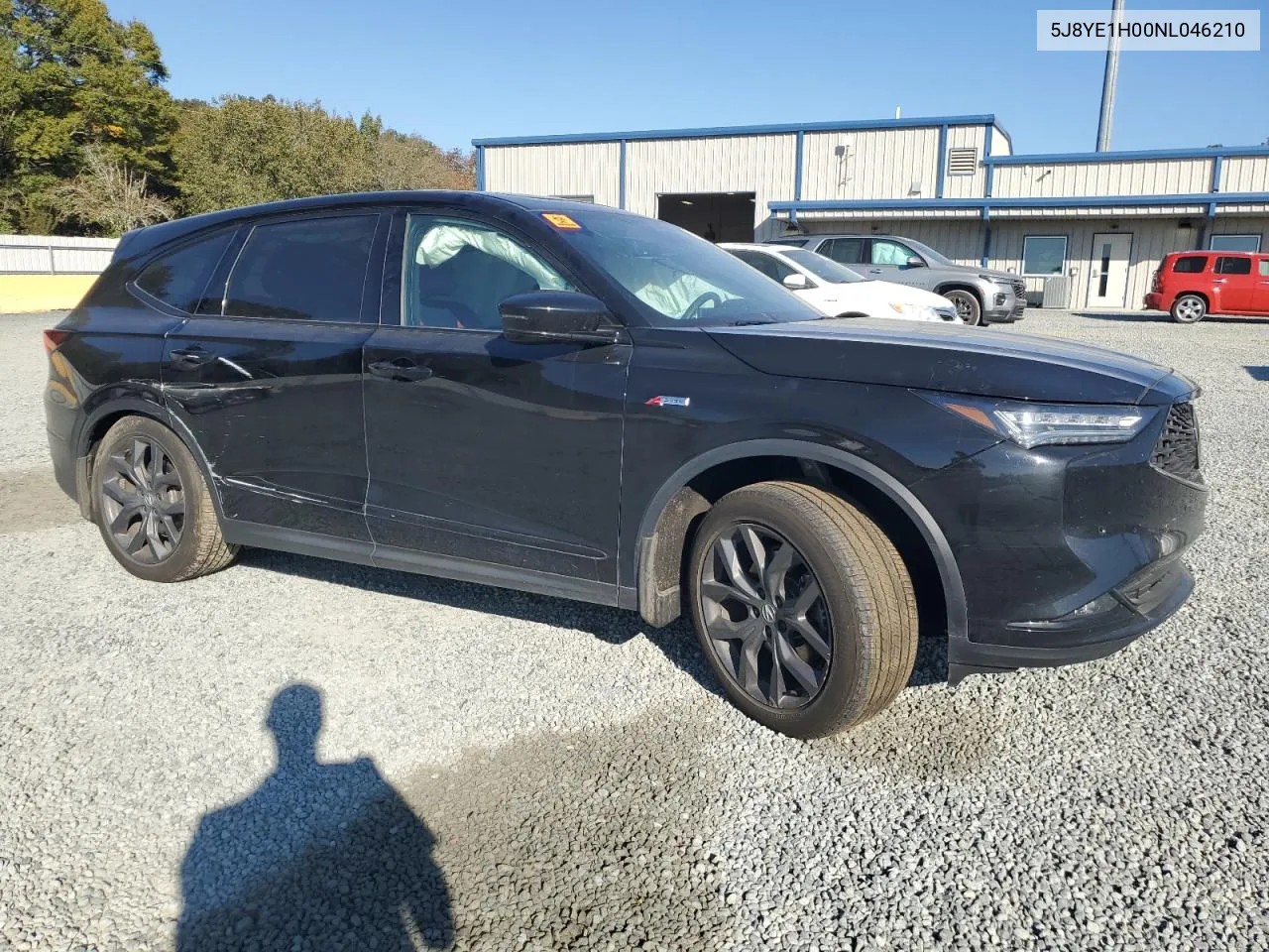 2022 Acura Mdx A-Spec VIN: 5J8YE1H00NL046210 Lot: 77366424