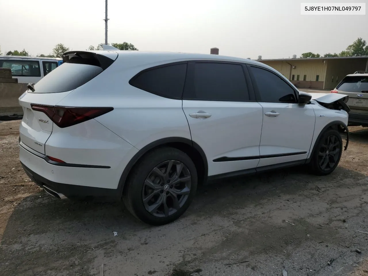 2022 Acura Mdx A-Spec VIN: 5J8YE1H07NL049797 Lot: 77678454