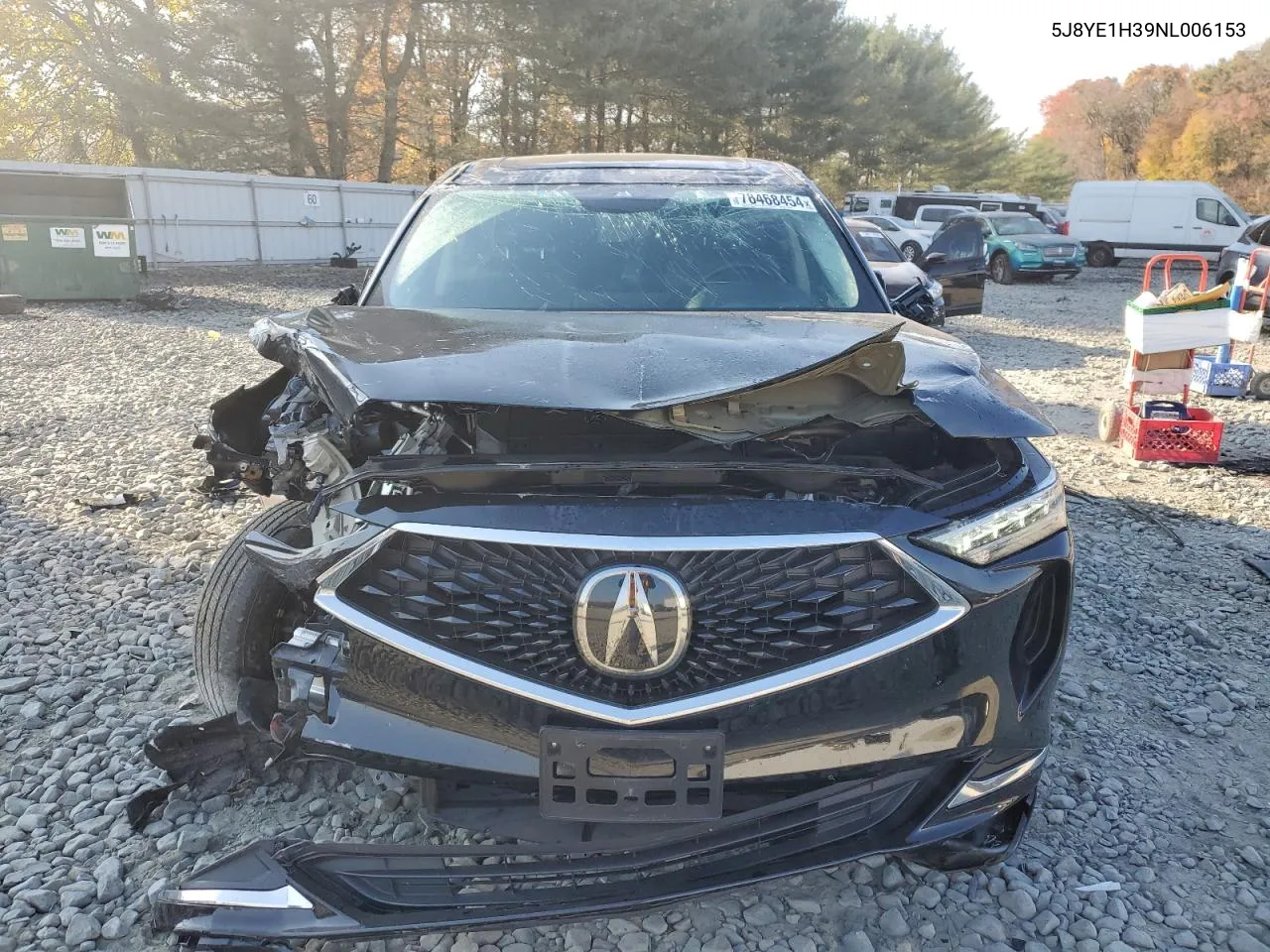 5J8YE1H39NL006153 2022 Acura Mdx