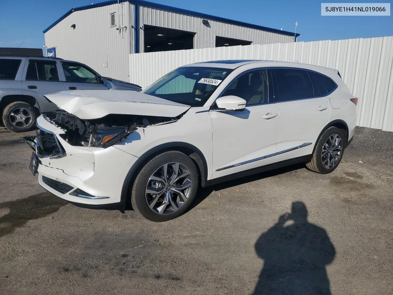 2022 Acura Mdx Technology VIN: 5J8YE1H41NL019066 Lot: 79630524