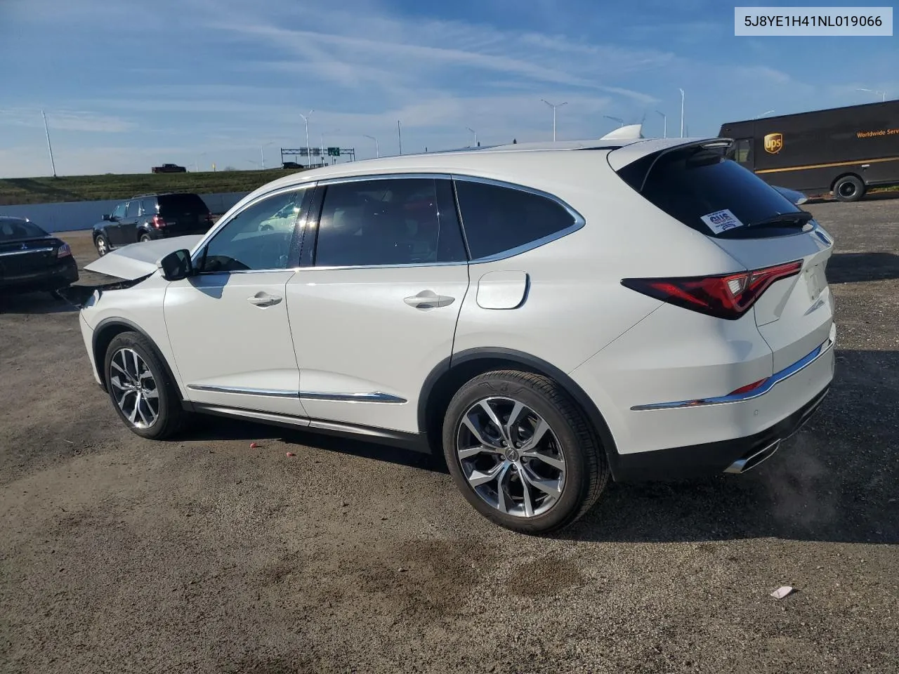 2022 Acura Mdx Technology VIN: 5J8YE1H41NL019066 Lot: 79630524