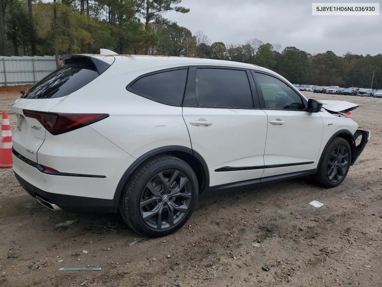 2022 Acura Mdx A-Spec VIN: 5J8YE1H06NL036930 Lot: 79826404