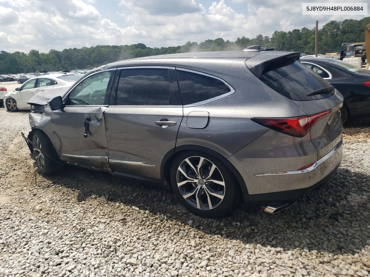 2023 Acura Mdx Technology VIN: 5J8YD9H48PL006884 Lot: 63257594