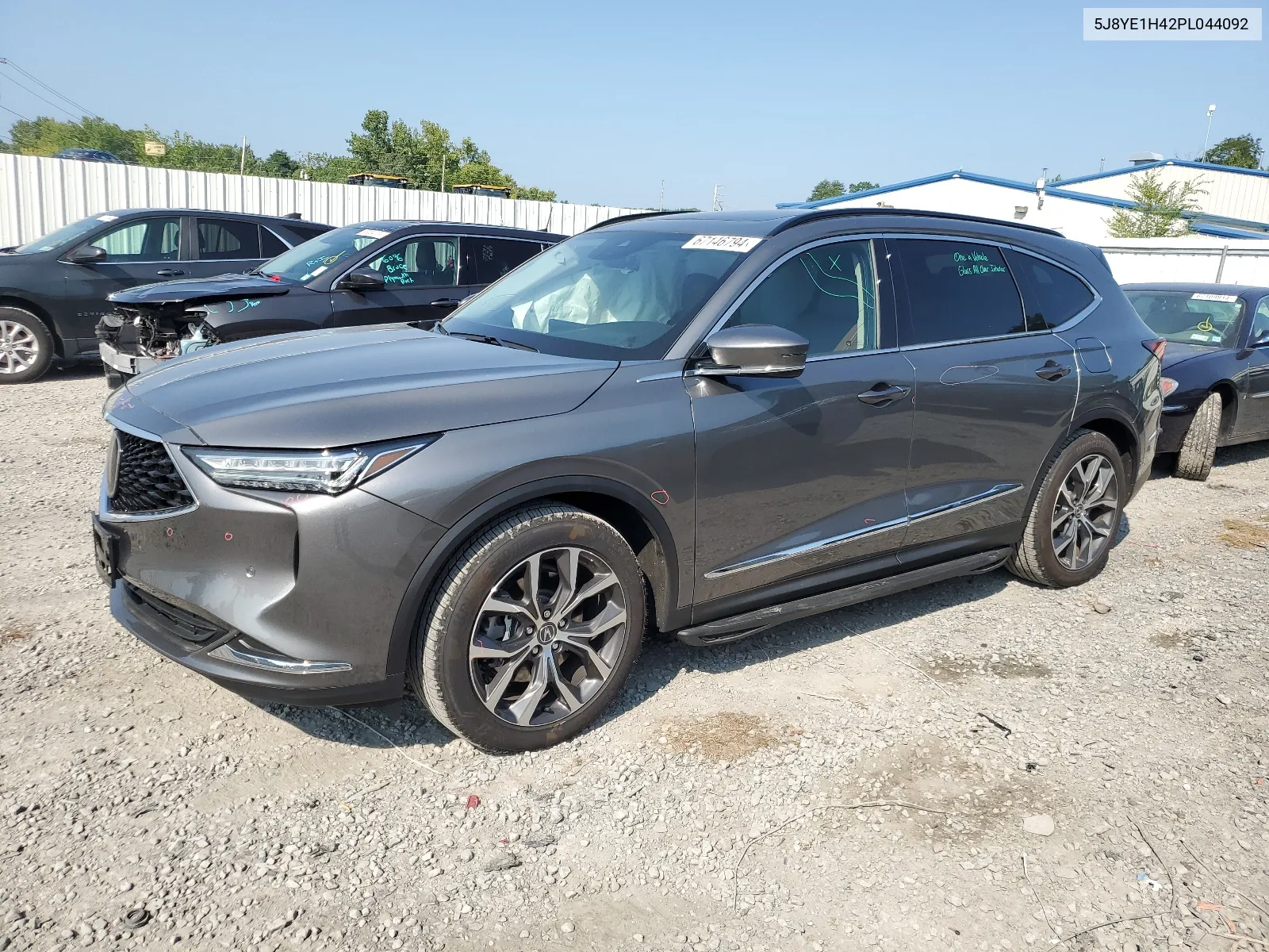 2023 Acura Mdx Technology VIN: 5J8YE1H42PL044092 Lot: 67146794