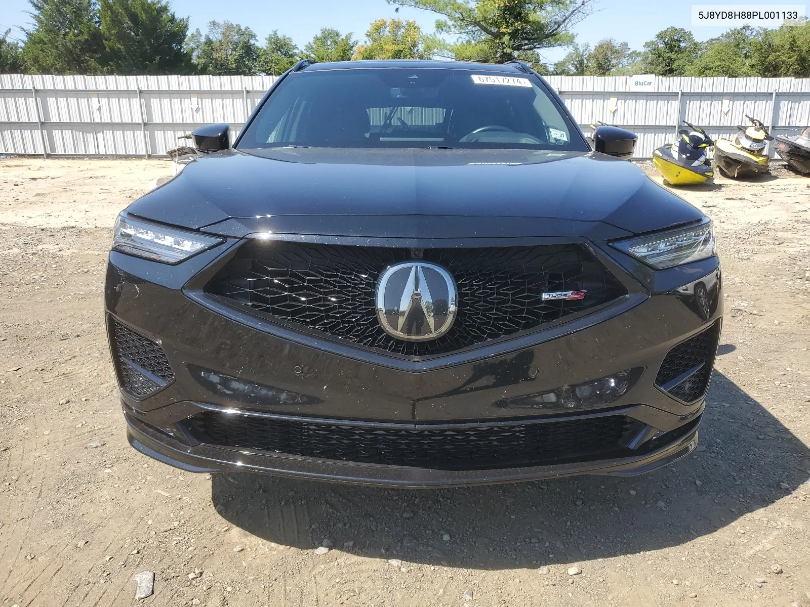 2023 Acura Mdx Type S Advance VIN: 5J8YD8H88PL001133 Lot: 67517274