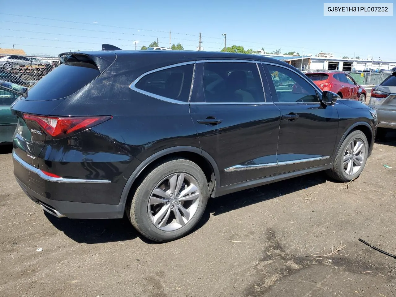 2023 Acura Mdx VIN: 5J8YE1H31PL007252 Lot: 68234394