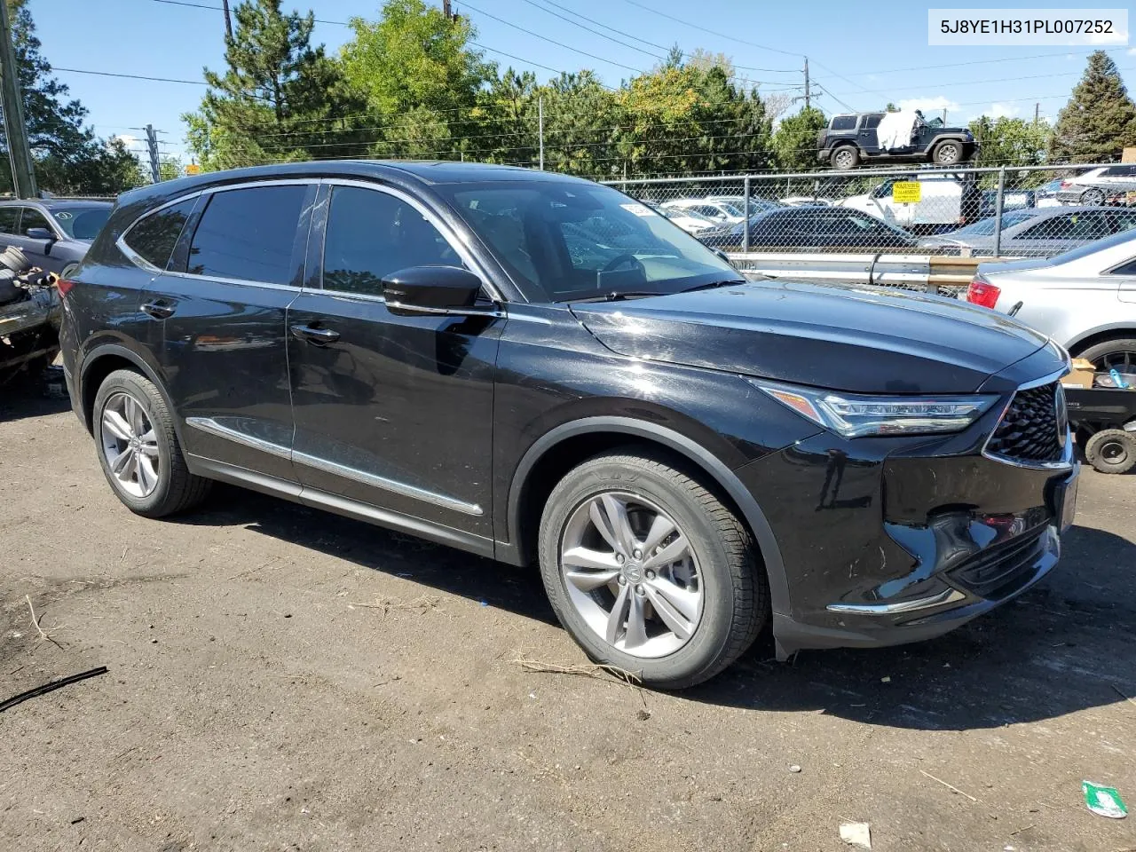 2023 Acura Mdx VIN: 5J8YE1H31PL007252 Lot: 68234394