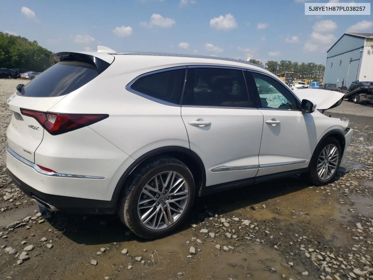 2023 Acura Mdx Advance VIN: 5J8YE1H87PL038257 Lot: 69068524