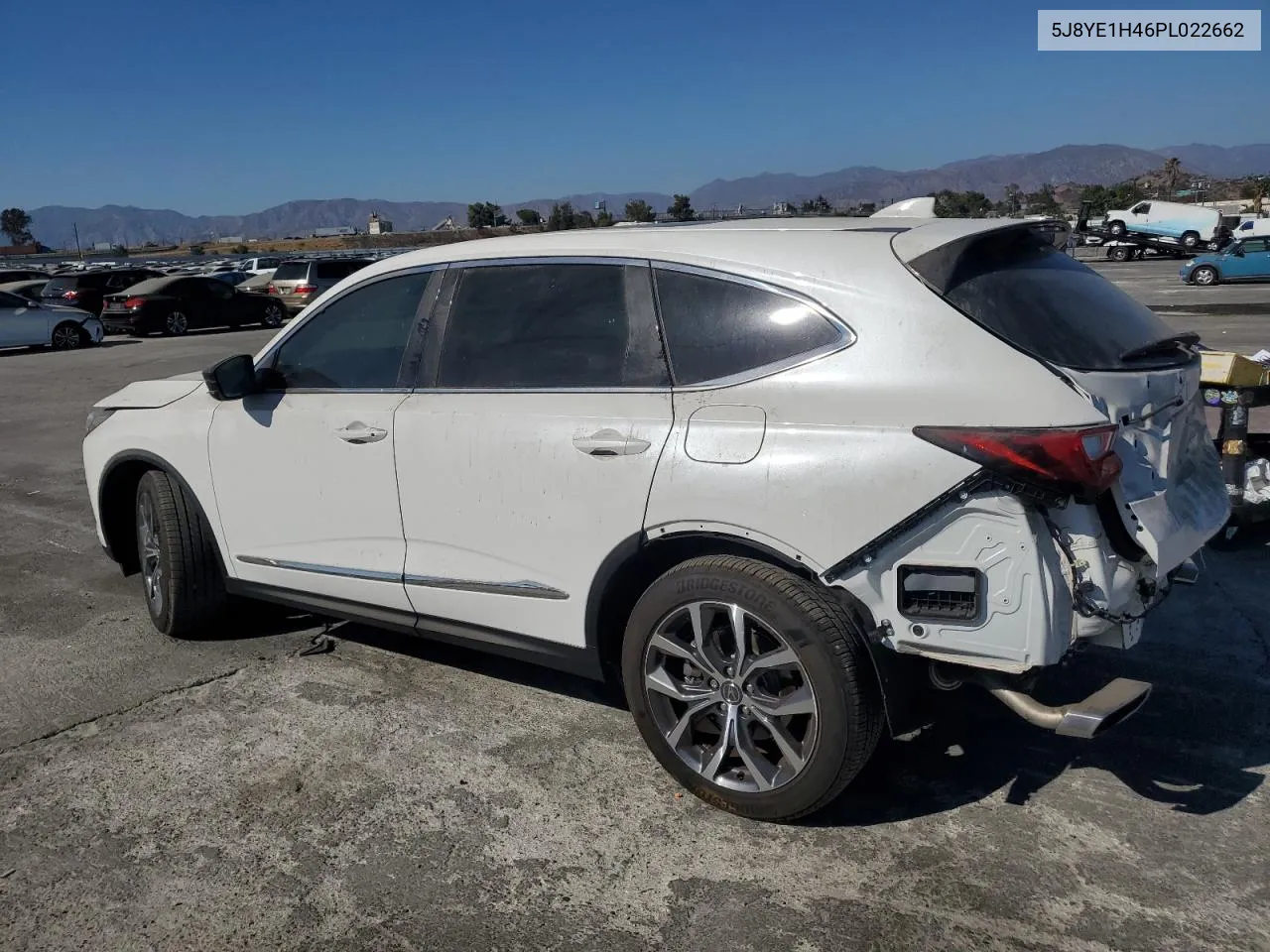 2023 Acura Mdx Technology VIN: 5J8YE1H46PL022662 Lot: 69325334