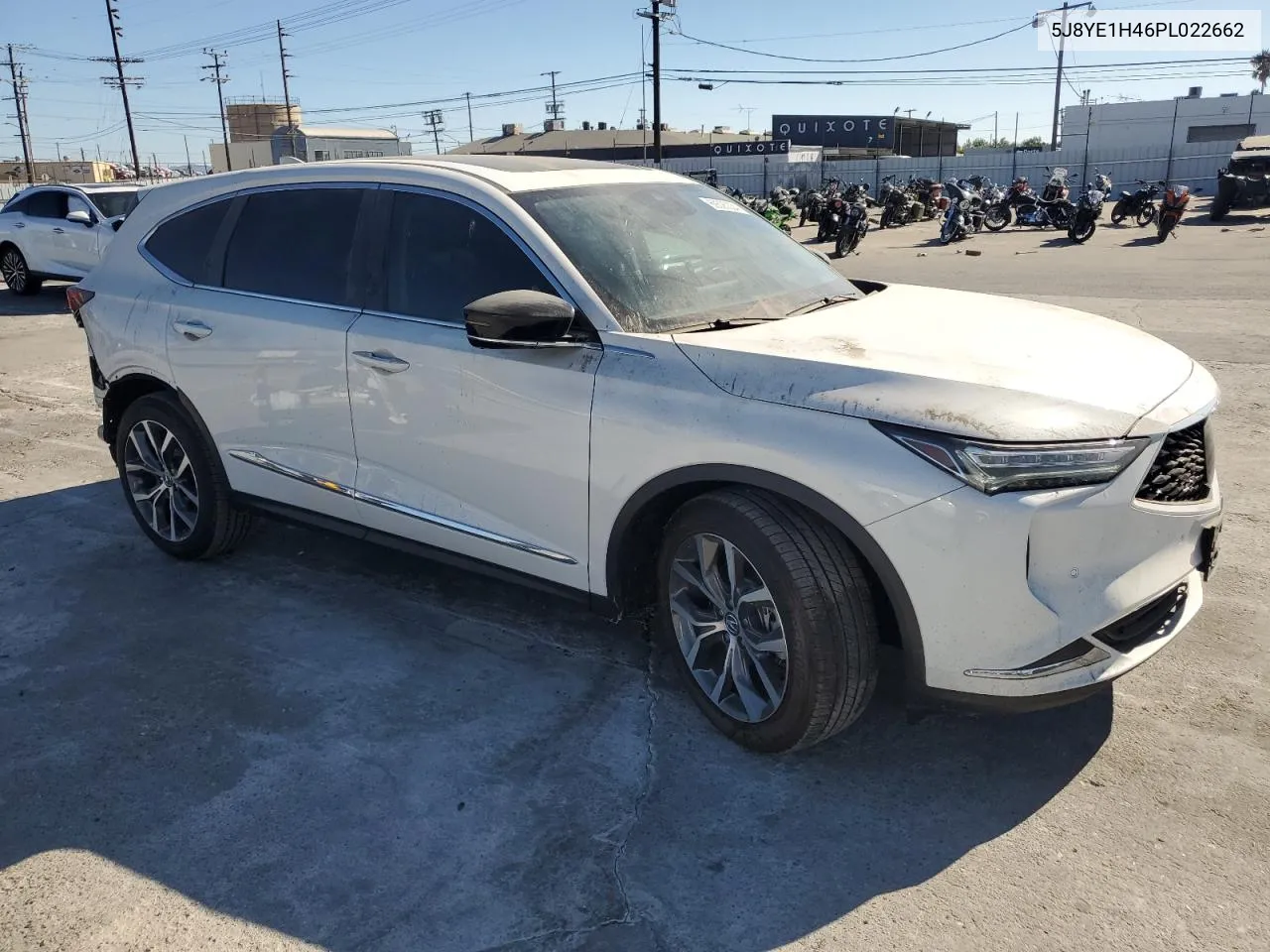 2023 Acura Mdx Technology VIN: 5J8YE1H46PL022662 Lot: 69325334