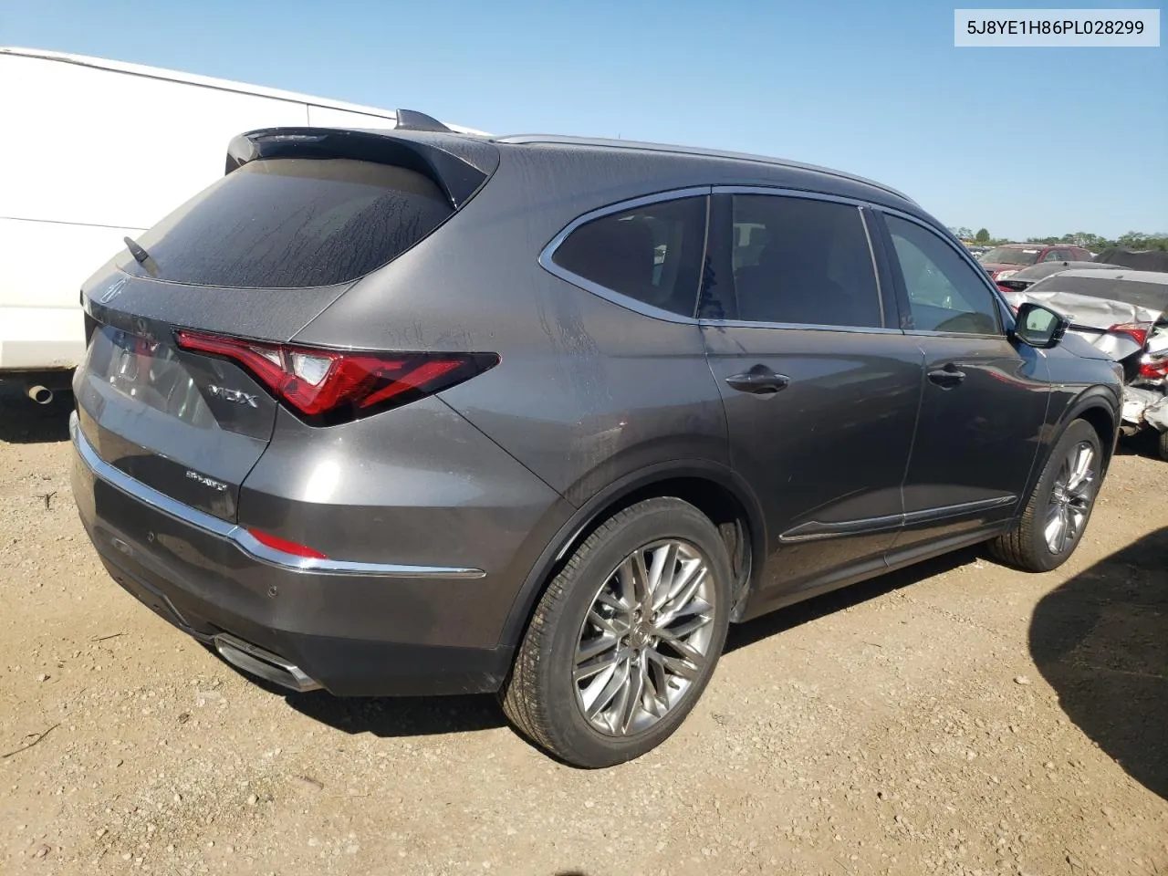 2023 Acura Mdx Advance VIN: 5J8YE1H86PL028299 Lot: 69484074