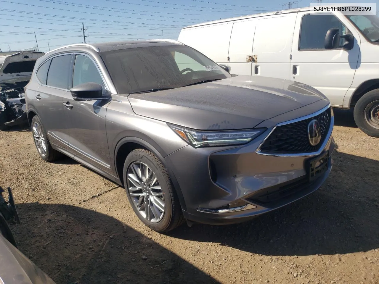 2023 Acura Mdx Advance VIN: 5J8YE1H86PL028299 Lot: 69484074