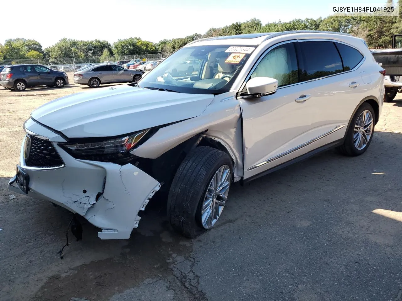 2023 Acura Mdx Advance VIN: 5J8YE1H84PL041925 Lot: 69925344