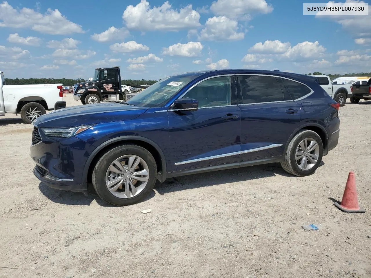 2023 Acura Mdx VIN: 5J8YD9H36PL007930 Lot: 71016654