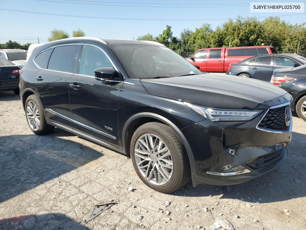 2023 Acura Mdx Advance VIN: 5J8YE1H8XPL025700 Lot: 71939794