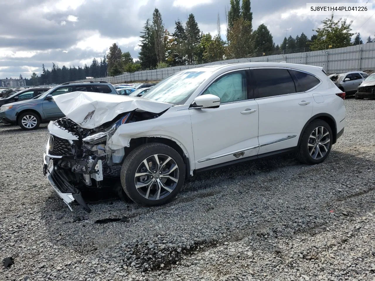 2023 Acura Mdx Technology VIN: 5J8YE1H44PL041226 Lot: 72252224