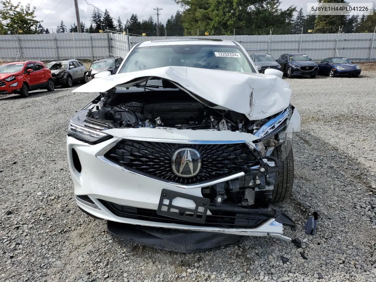 2023 Acura Mdx Technology VIN: 5J8YE1H44PL041226 Lot: 72252224