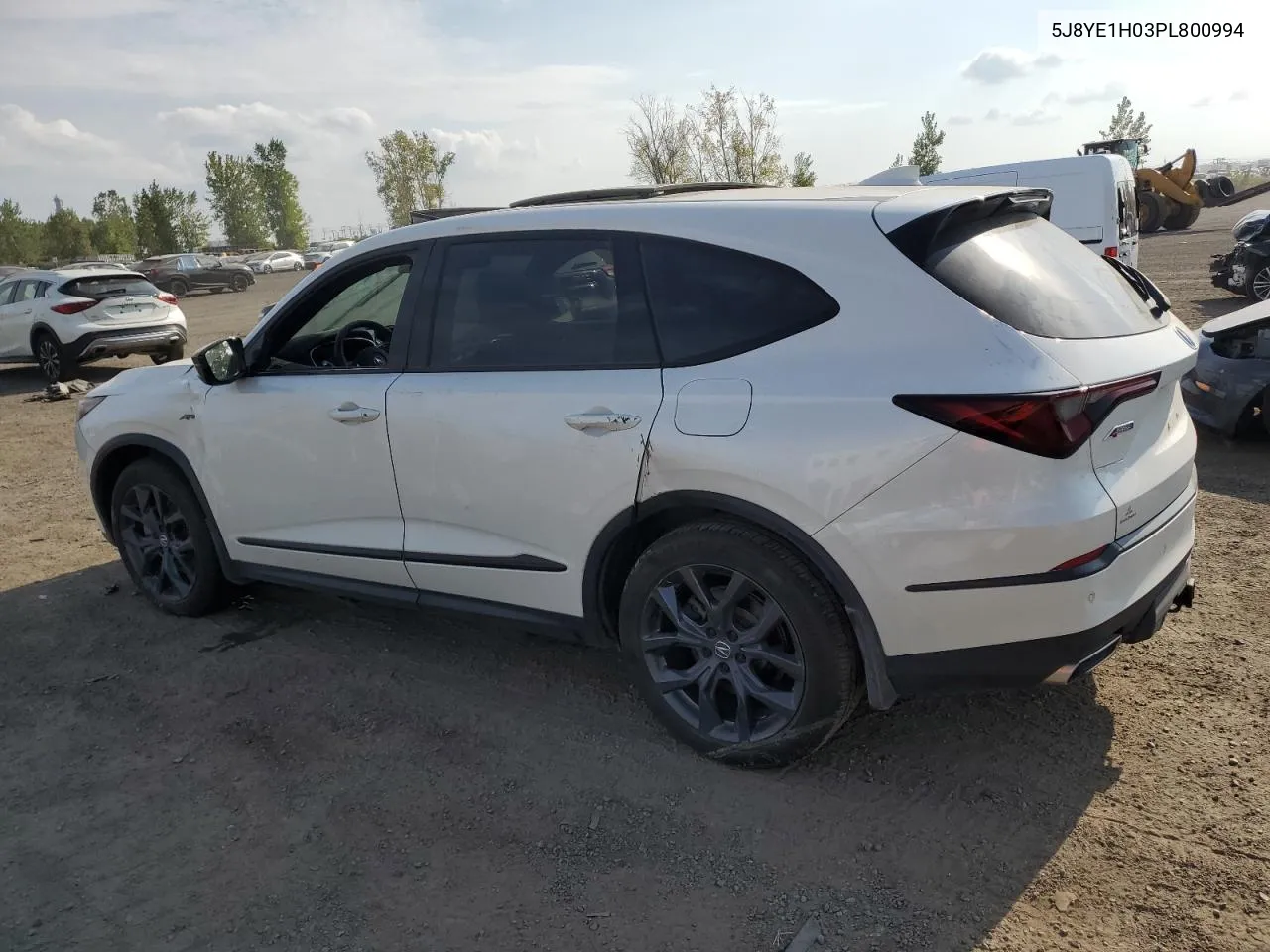 2023 Acura Mdx A-Spec VIN: 5J8YE1H03PL800994 Lot: 72685774