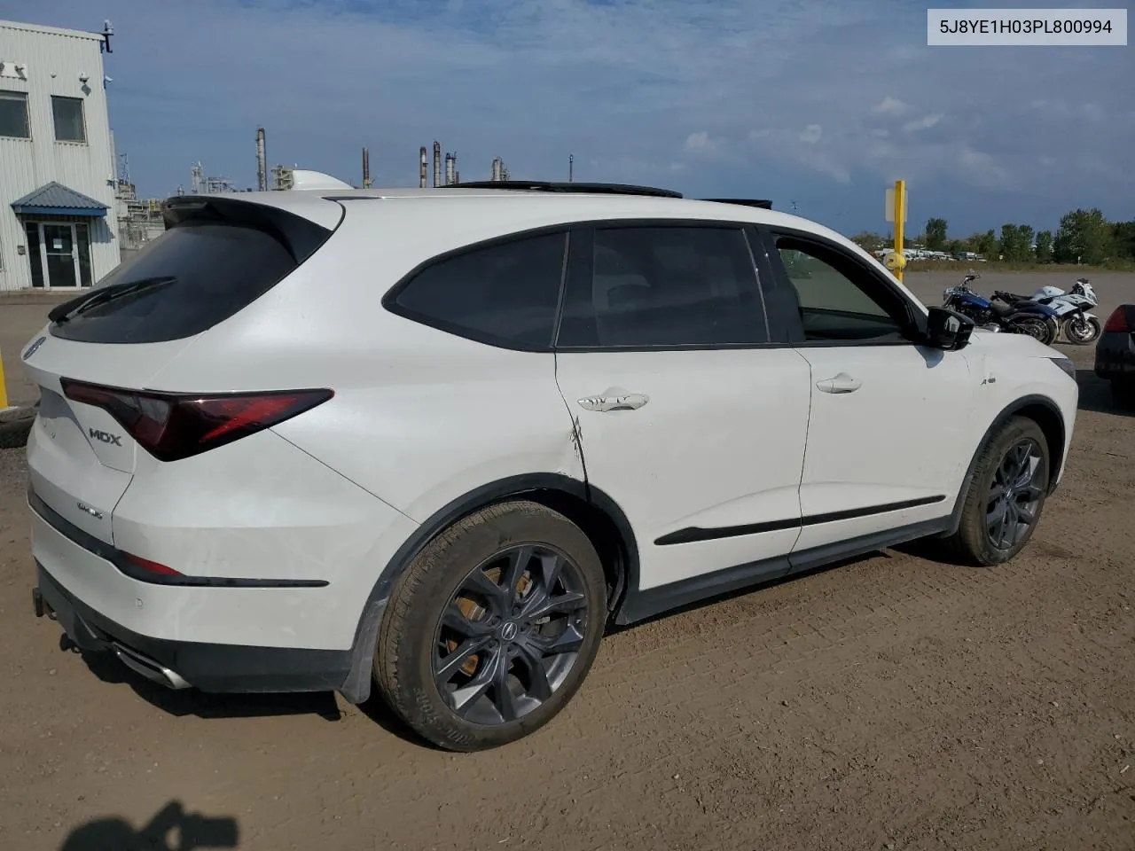 2023 Acura Mdx A-Spec VIN: 5J8YE1H03PL800994 Lot: 72685774