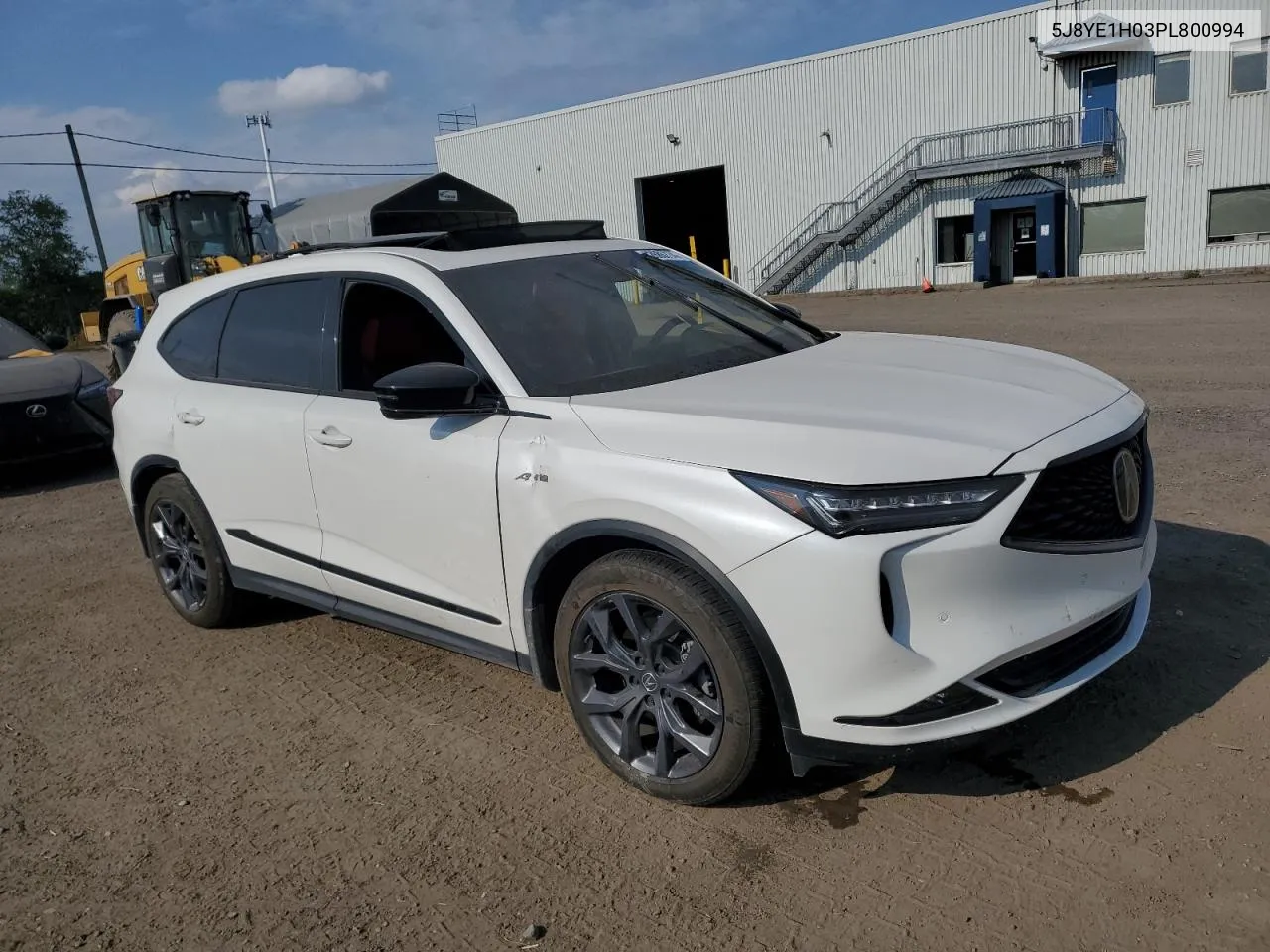 2023 Acura Mdx A-Spec VIN: 5J8YE1H03PL800994 Lot: 72685774